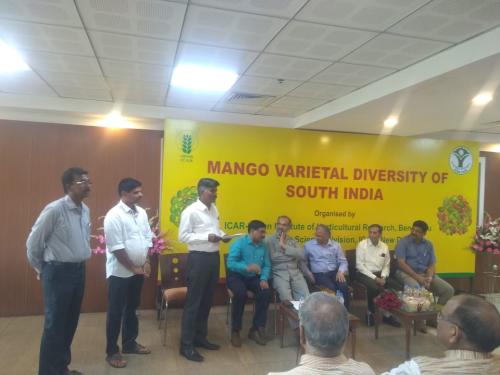 Speech-in-Mango-and-Jack-varietal-diversity-of-south-india-at-PUSA-Delhi